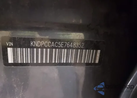 2014 Kia Sportage Ex from USA, damaged, VIN KNDPCCAC5E7648352